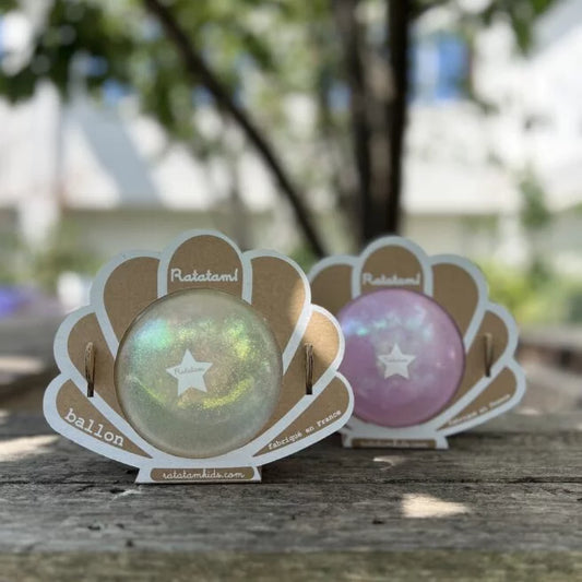 Kamuoliukas su blizgučiais (10 cm)