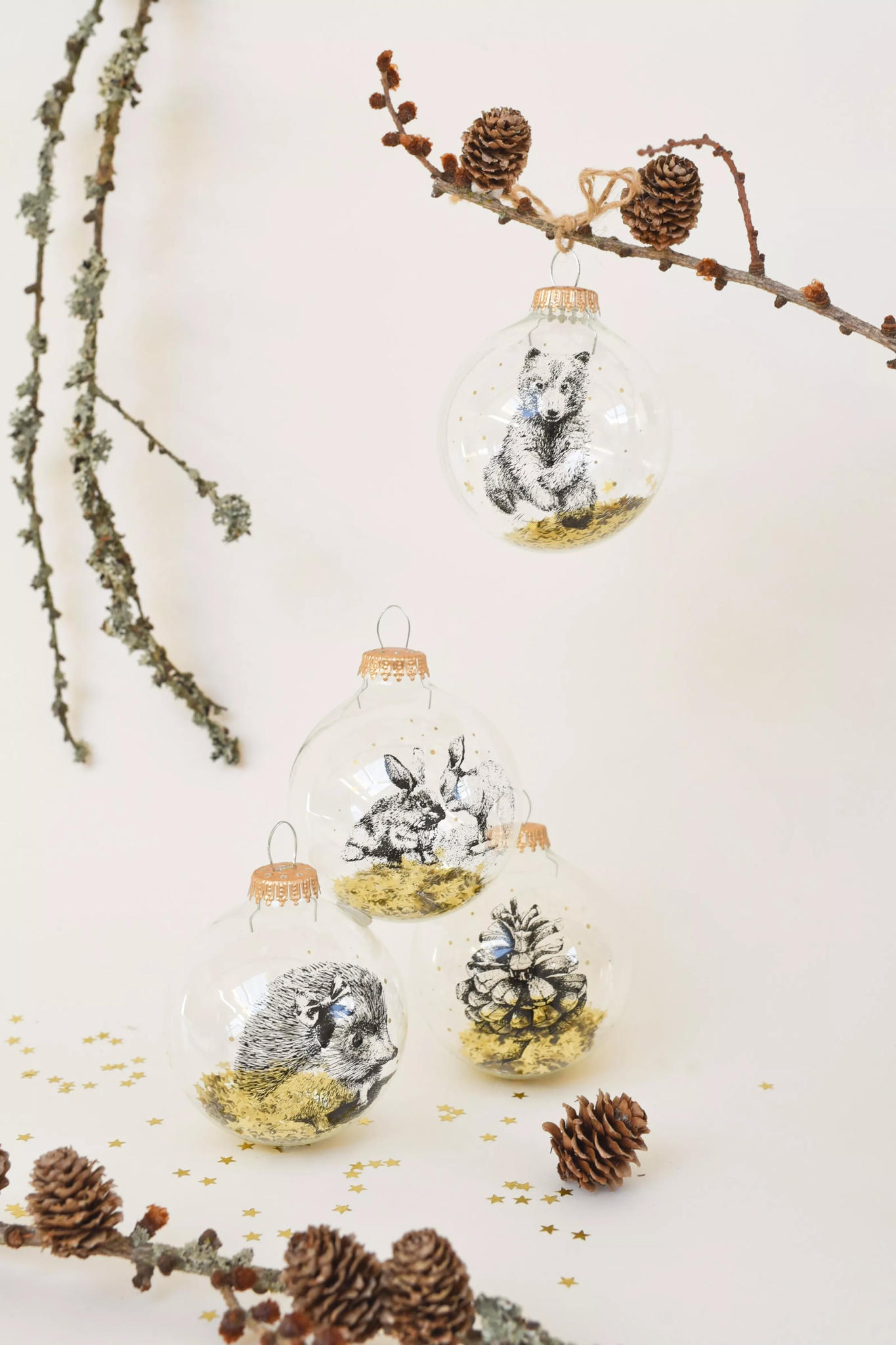 Baubels - Kalėdų eglutės papuošimas - Baubels x Mr Naturaliste Christmas bauble - Bear