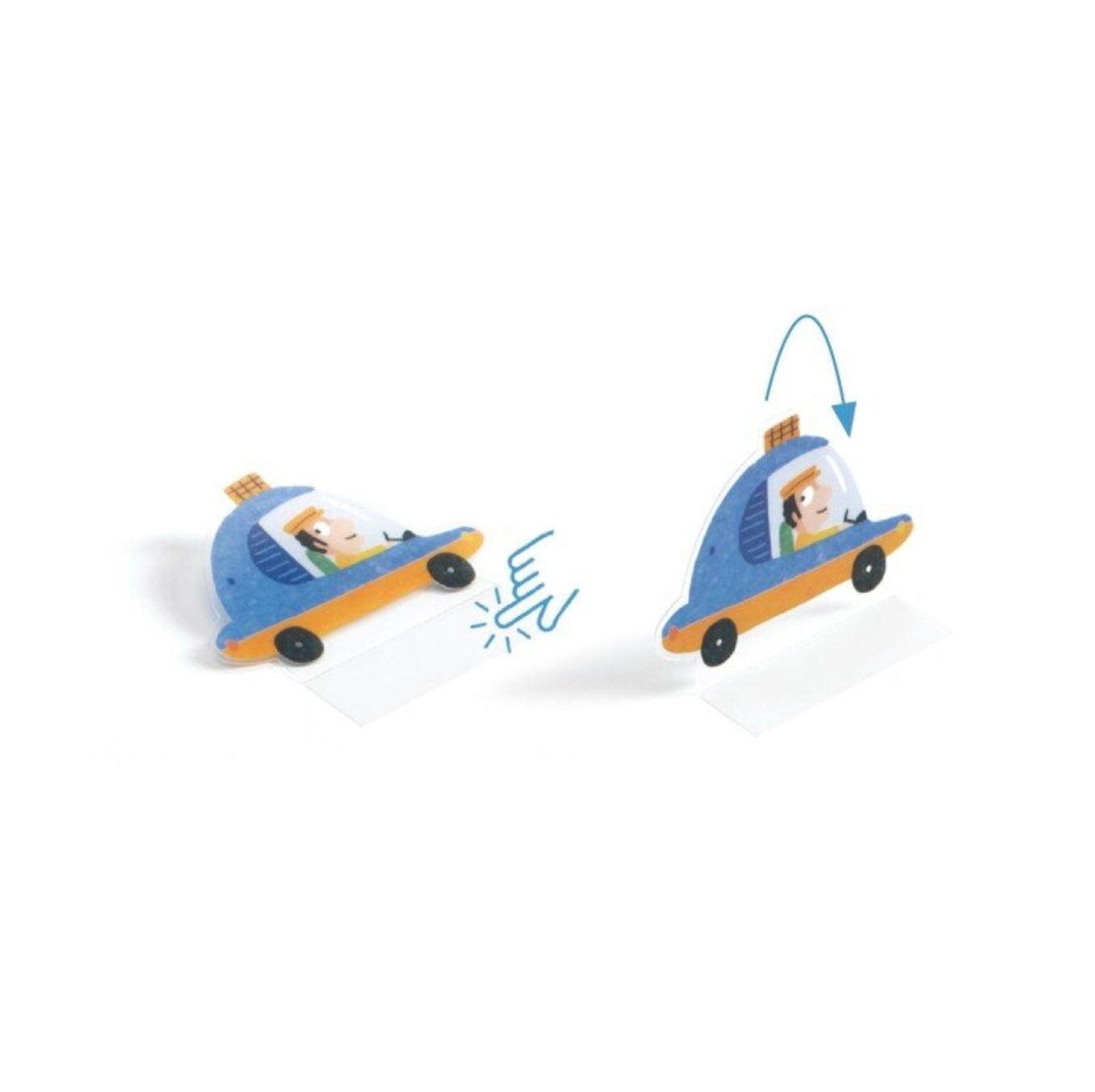 Daugkartiniai 3D lipdukai - Transporto priemonės
