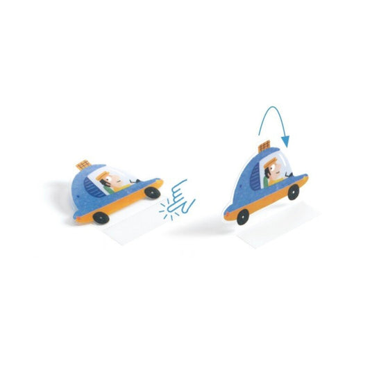 Daugkartiniai 3D lipdukai - Transporto priemonės