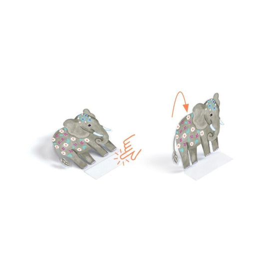 Daugkartiniai 3D lipdukai - Gyvūnai
