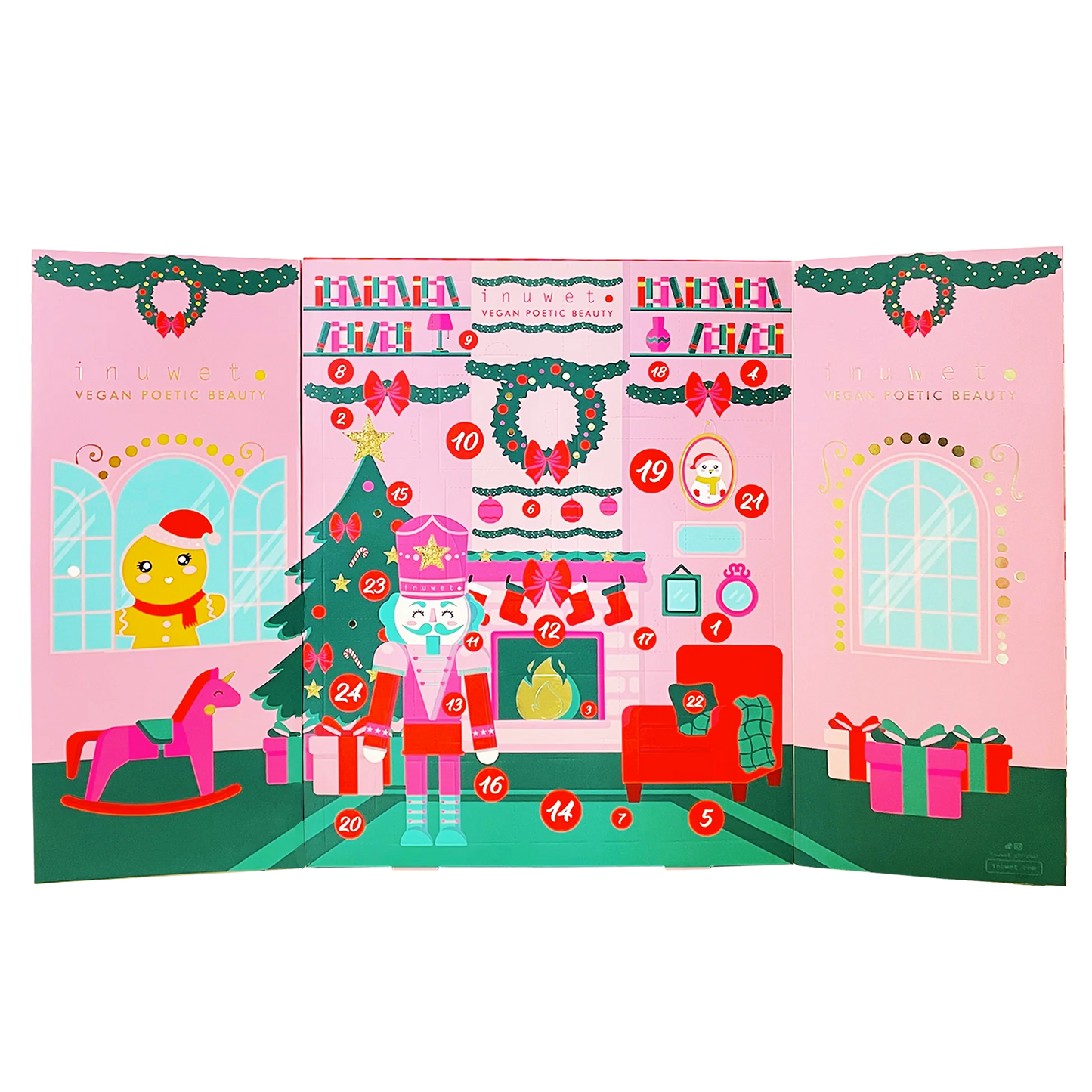 Advento grožio kalendorius 2025 🎄