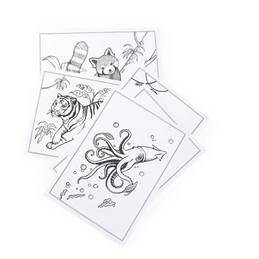 Šviečianti edukacinė planšetė vaikams - Kidywolf x Moulin Roty