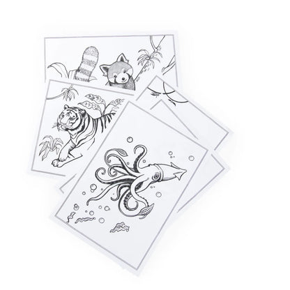 Šviečianti edukacinė planšetė vaikams - Kidywolf x Moulin Roty