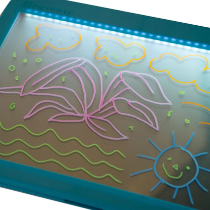 Šviečianti edukacinė planšetė vaikams - Kidywolf x Moulin Roty