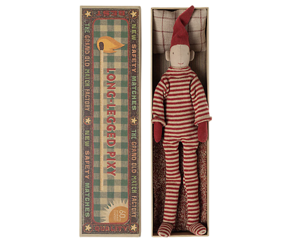 Ilgakojis nykštukas/ Elfas dėžutėje