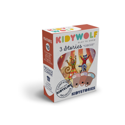 „Kidystories” pasakų priojektoriaus papildymai - KIDYSLIDE