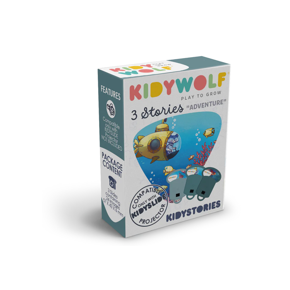 „Kidystories” pasakų priojektoriaus papildymai - KIDYSLIDE