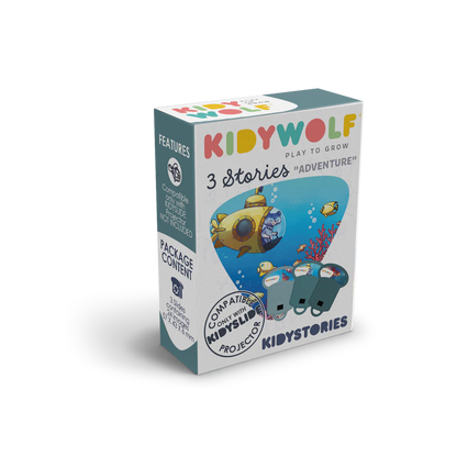 „Kidystories” pasakų priojektoriaus papildymai - KIDYSLIDE