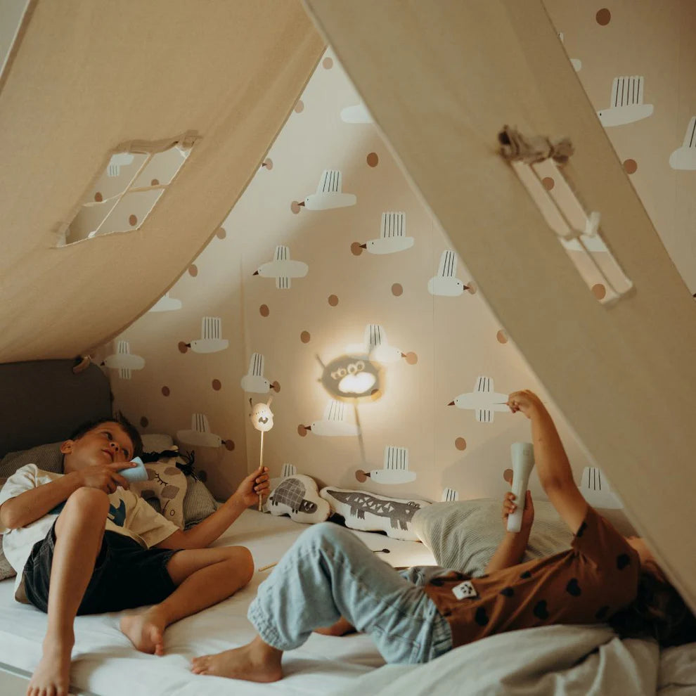 Multifunkcinis žibintuvėlis - rožinis - FLASHLIGHT-NU