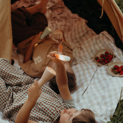 Multifunkcinis žibintuvėlis - rožinis - FLASHLIGHT-NU