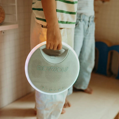 Nešiojama karaoke kolonėlė su mikrofonais - KIDYKARAOKE-GR