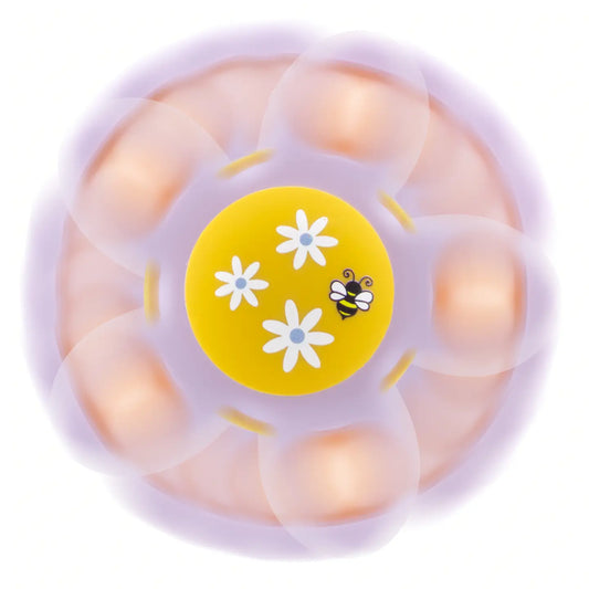 Silikoninių spinerių rinkinys kūdikiams Pétaloune & Héliloune