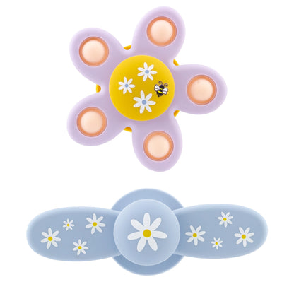 Silikoninių spinerių rinkinys kūdikiams Pétaloune & Héliloune