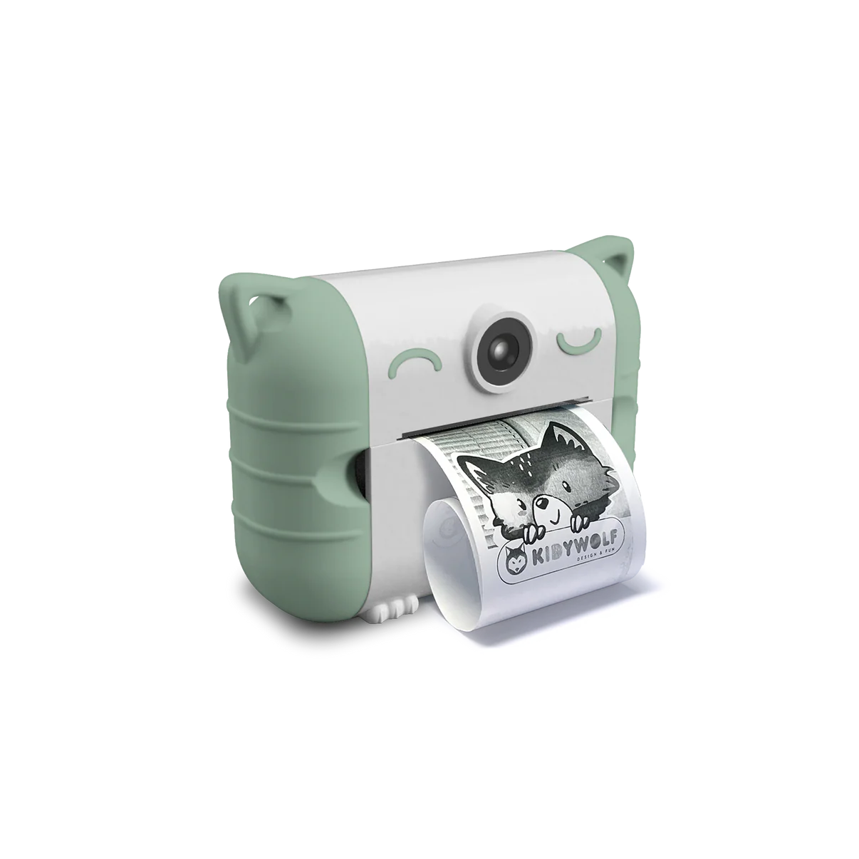 Momentinis fotoaparatas su terminiu spausdinimu Kidyprint, GREEN