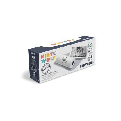 Fotopopierius fotoaparatui Kidyprint