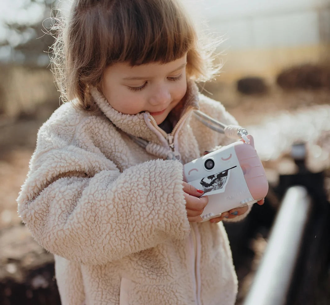 Momentinis fotoaparatas su terminiu spausdinimu Kidyprint, PINK