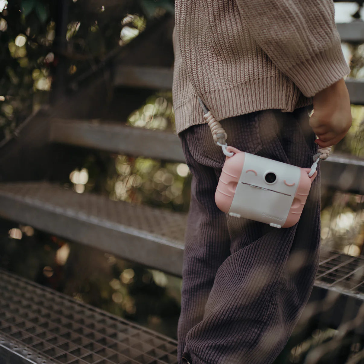 Momentinis fotoaparatas su terminiu spausdinimu Kidyprint, PINK