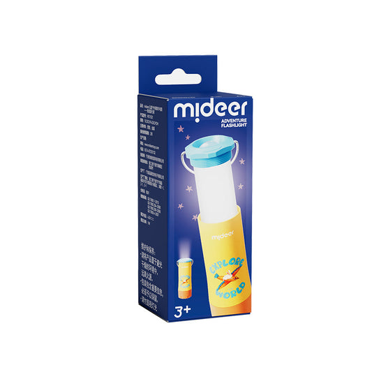 Mideer - 2in1 nuotykių žibintas ir žibintuvėlis – Geltonas