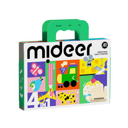 Mideer - 4in1 Įgūdžių lavinimo rinkinys priešmokyklinukui