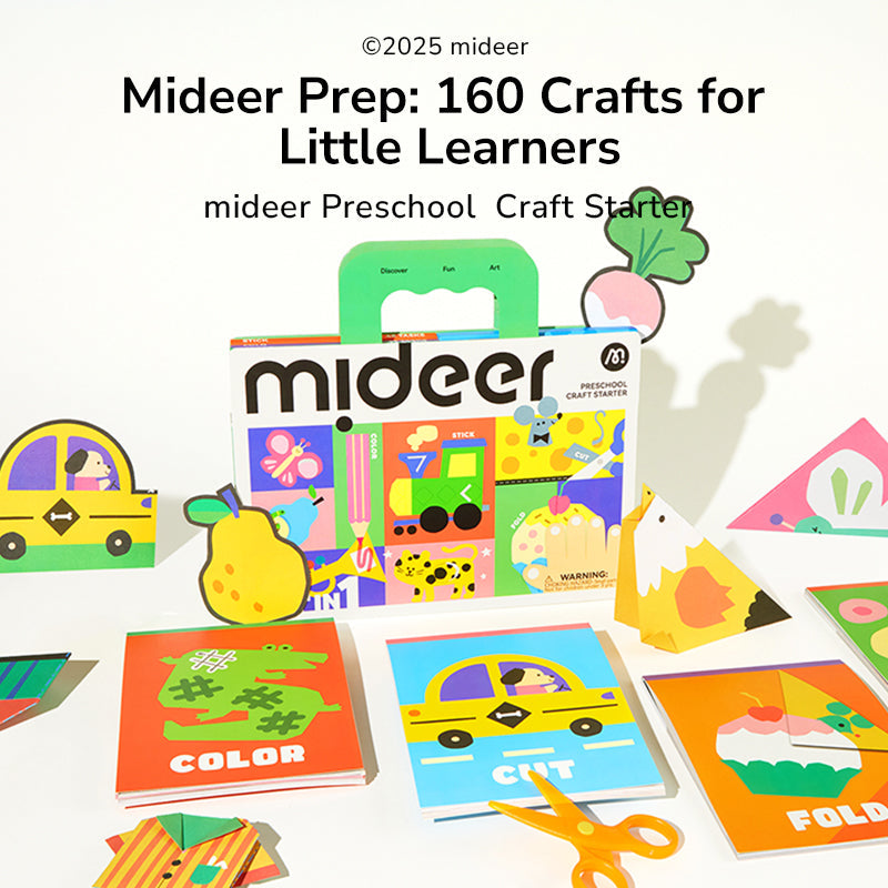 Mideer - 4in1 Įgūdžių lavinimo rinkinys priešmokyklinukui