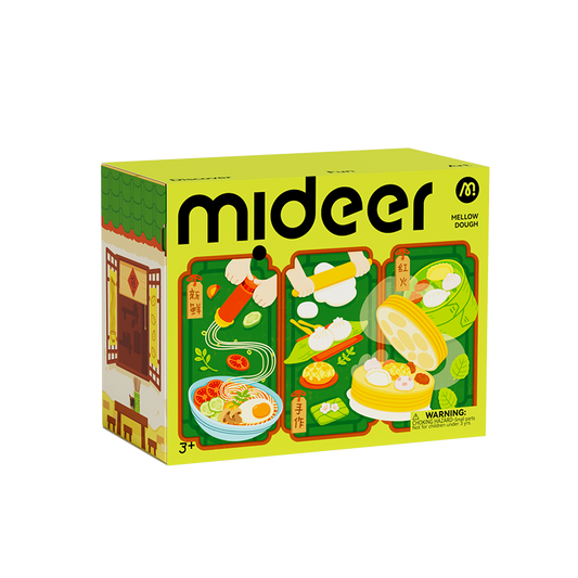 Mideer - Modelino rinkinys – kinietiško maisto virtuvė