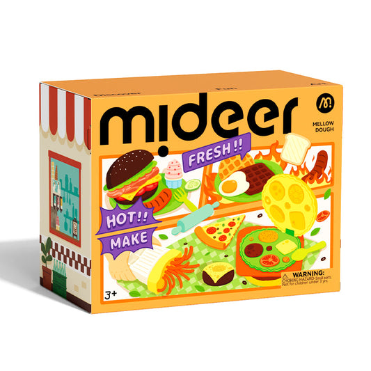 Mideer - Modelino rinkinys – Amerikietiško maisto virtuvė