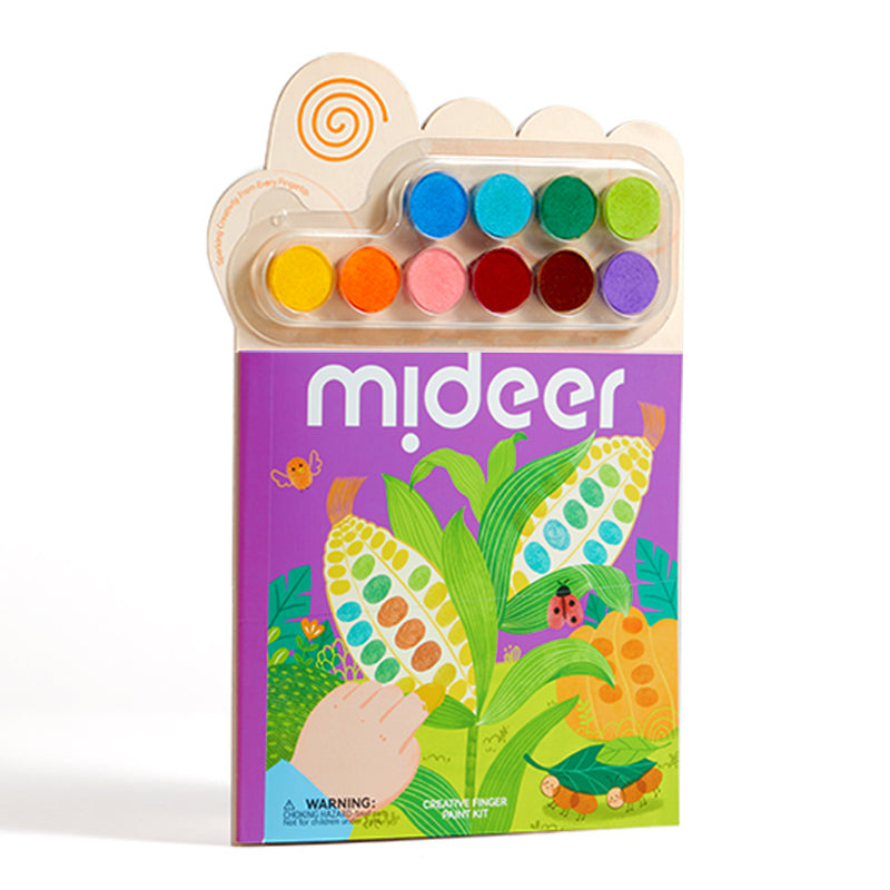 Mideer - Piešimo pirštais kūrybinis albumas – Sodo tematika