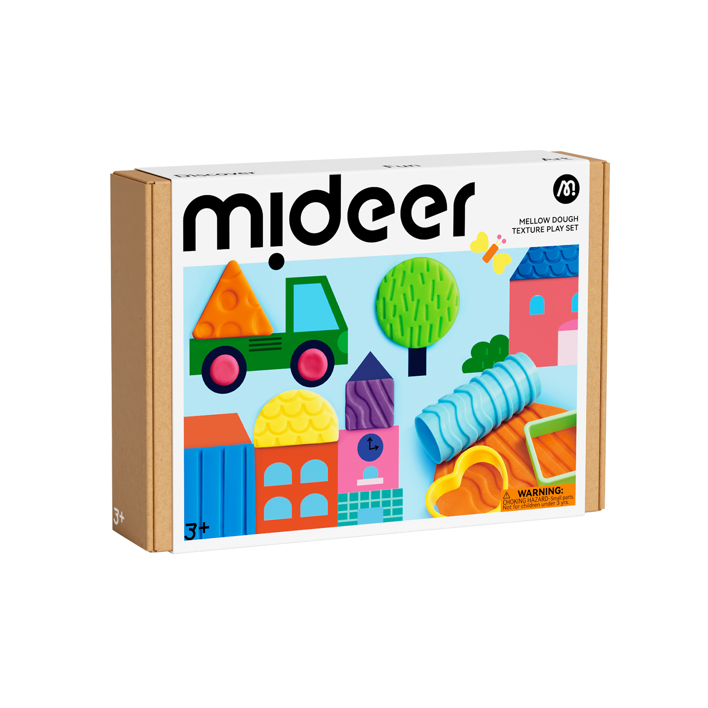 Mideer - MODELINO LIPDYMO RINKINYS – TEKSTŪROS