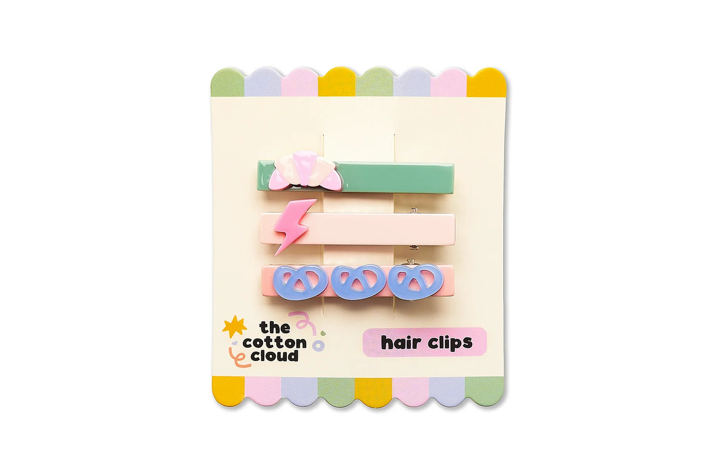 Hair clip set “Moon”
