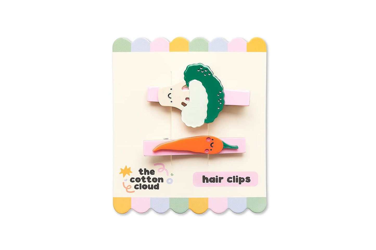 Hair clip set “Moon”