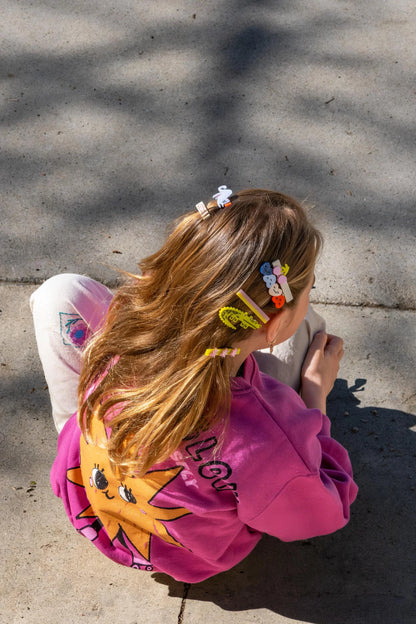 Hair clip set “Moon”