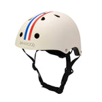 Banwood vaikiškas šalmas - Matte Stripes (50-54 cm) - LE KUKU