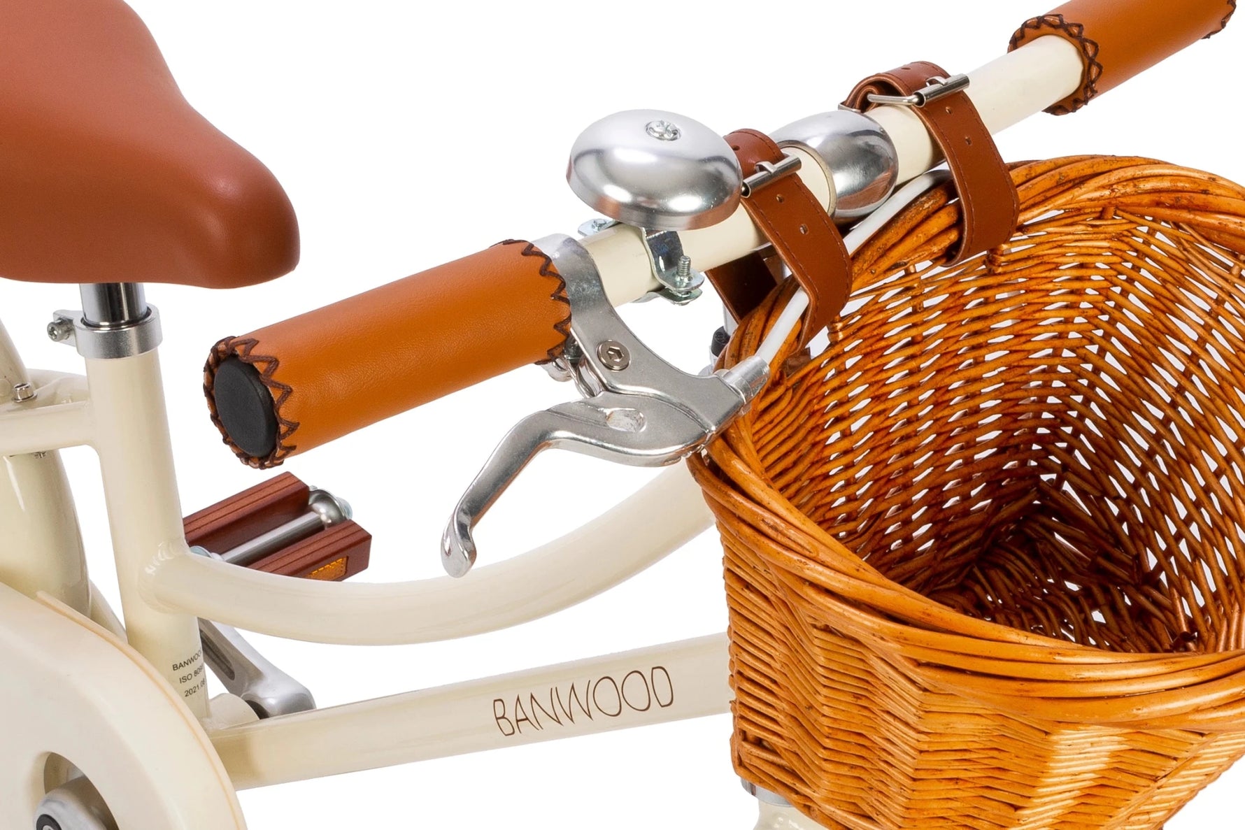 Banwood vintažinis balansinis dviratis First Go - Cream - LE KUKU