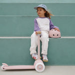 Banwood vintažinis ECO paspirtukas - Faded Pink - LE KUKU