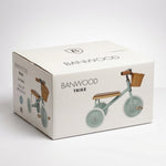 Banwood vintažinis triratukas su krepšeliu - Pale Mint - LE KUKU