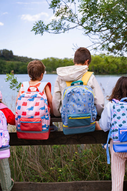 The Cotton Cloud - kuprinė į mokyklą - A4 Backpack Funky Dogs