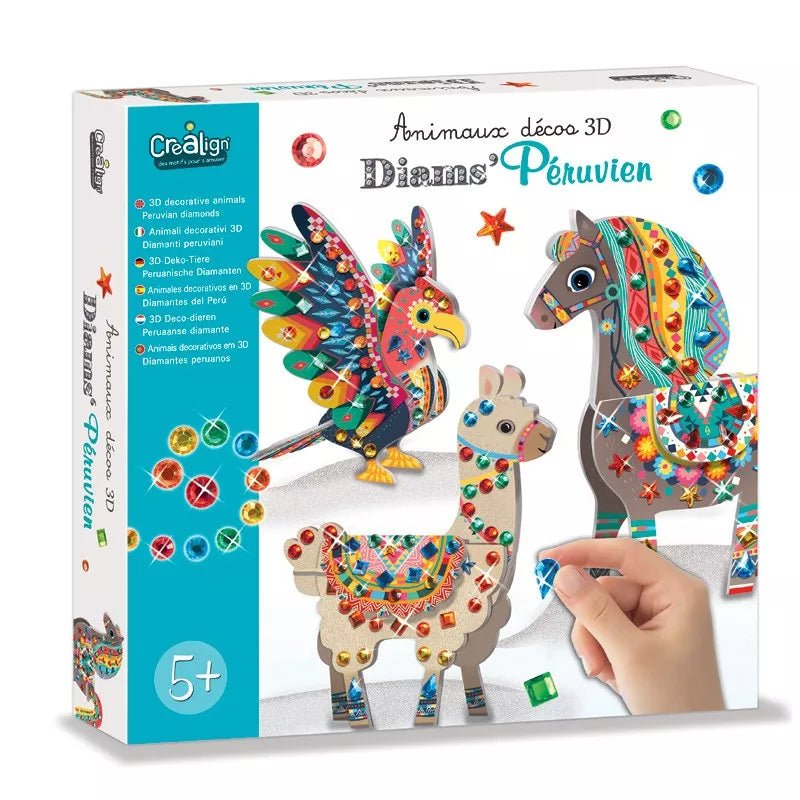 Créa Lign 3D deimantų dėlionė - "Peruvian Diamonds" - LE KUKU