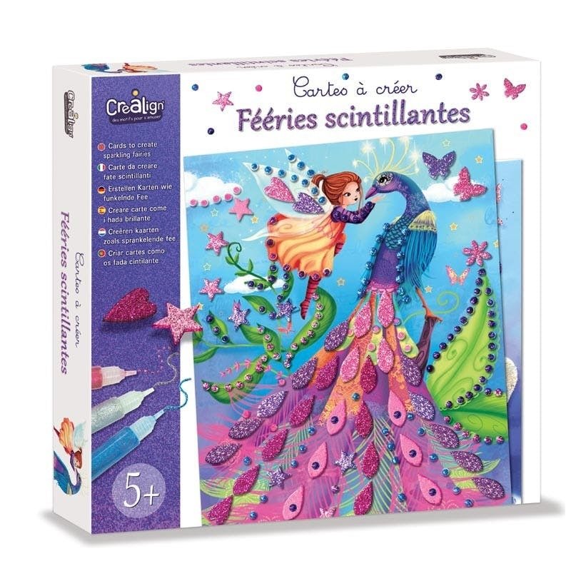 Créa Lign kūrybinis rinkinys - “Glittering fairies” - LE KUKU