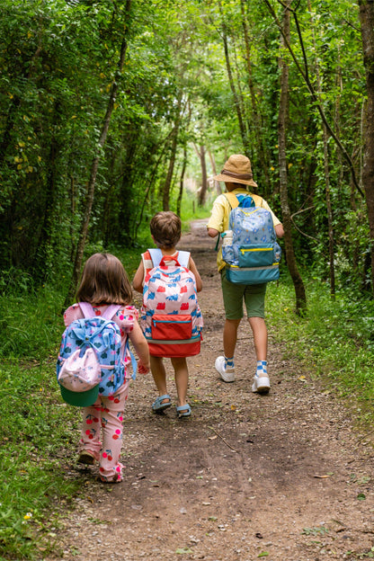 The Cotton Cloud - kuprinė į mokyklą - A4 Backpack Funky Dogs