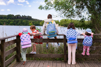 The Cotton Cloud - kuprinė į mokyklą - A4 Backpack Dancing Hearts