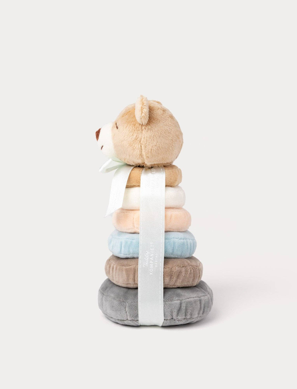 Teddykompaniet - Diinglisar minkšta piramidė kūdikiui - Teddy - LE KUKU