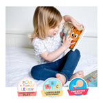 Ditty Bird - Sensorinė garsų knygelė „Montessori Cute Animals" – mieli gyvūnai (USB-C) - LE KUKU