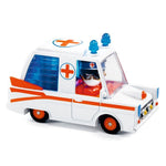 DJECO - Crazy motors - Pamišę automobiliai - Greitosios pagalbos automobilis - LE KUKU