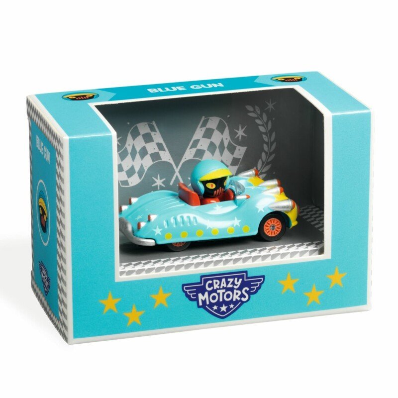DJECO - Crazy motors - Pamišę automobiliai - Mėlynas ginklas - LE KUKU