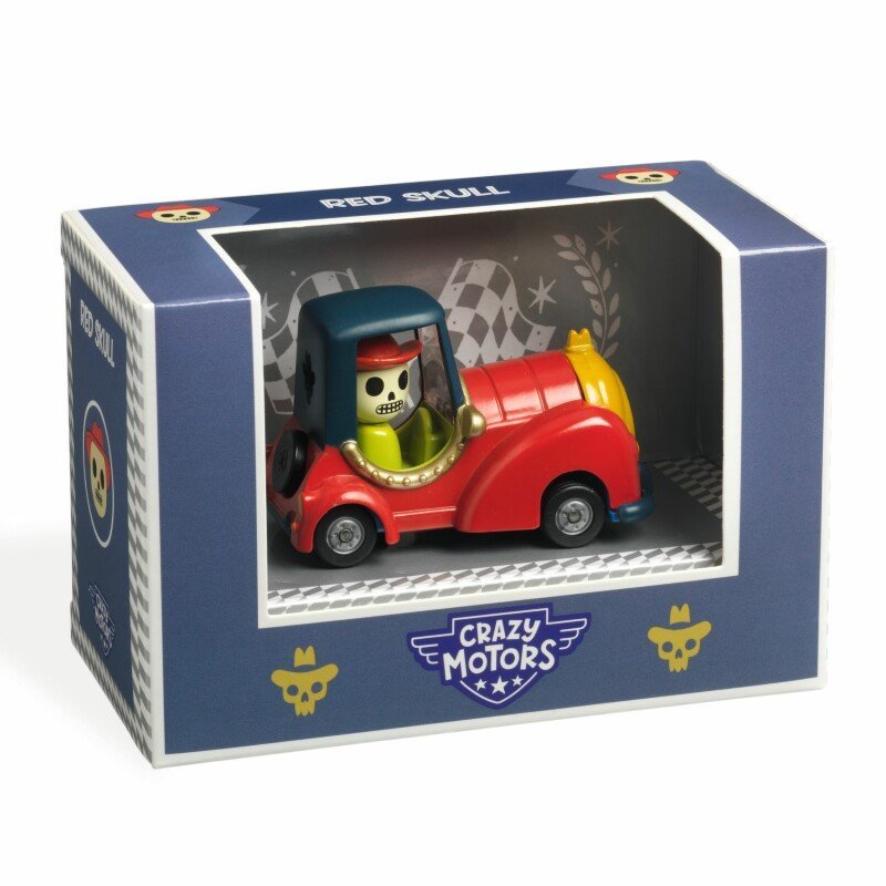 DJECO - Crazy motors - Pamišę automobiliai - Raudonoji kaukolė - LE KUKU