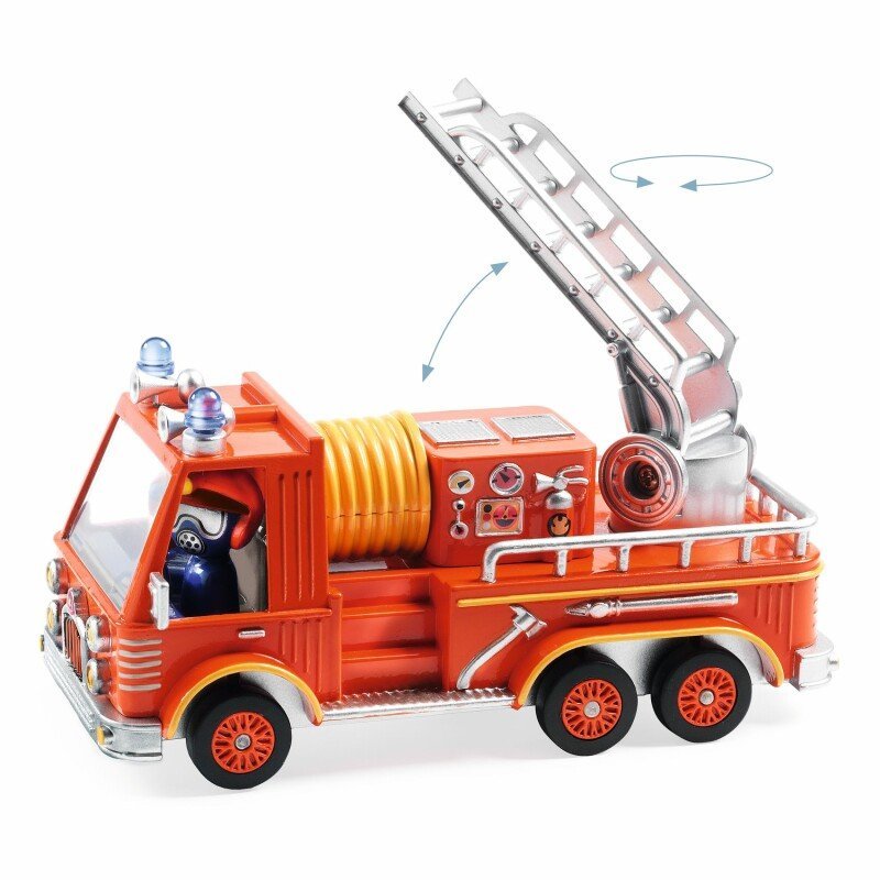 DJECO - Crazy motors - Pamišę automobiliai - Ugniagesių automobilis - LE KUKU