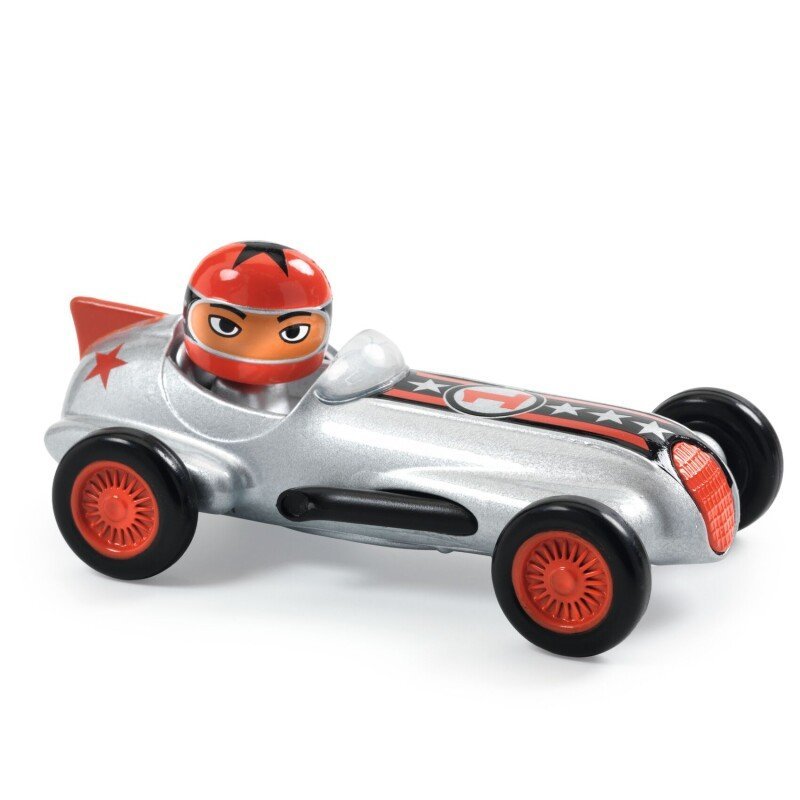 Djeco - Crazy motors - Žaislinė mašinėlė - Sidabrinis Super Greitis - LE KUKU