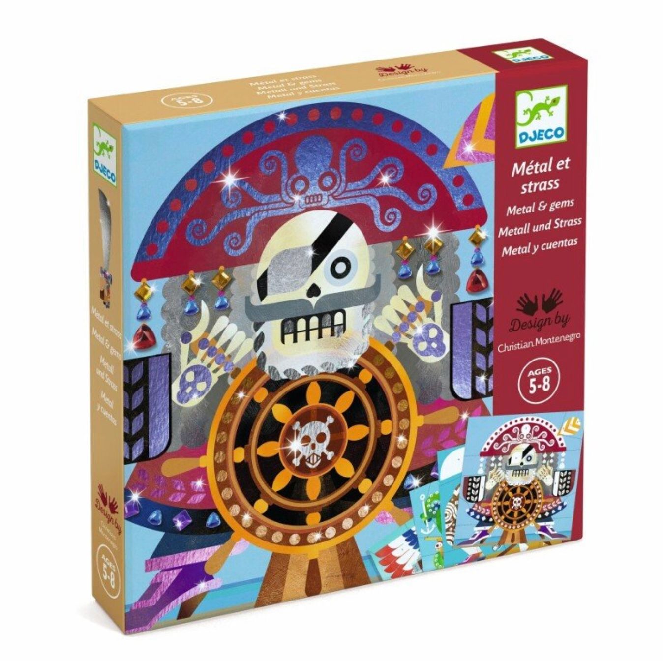DJECO - Folijos paveiksliukai - Piratai - LE KUKU
