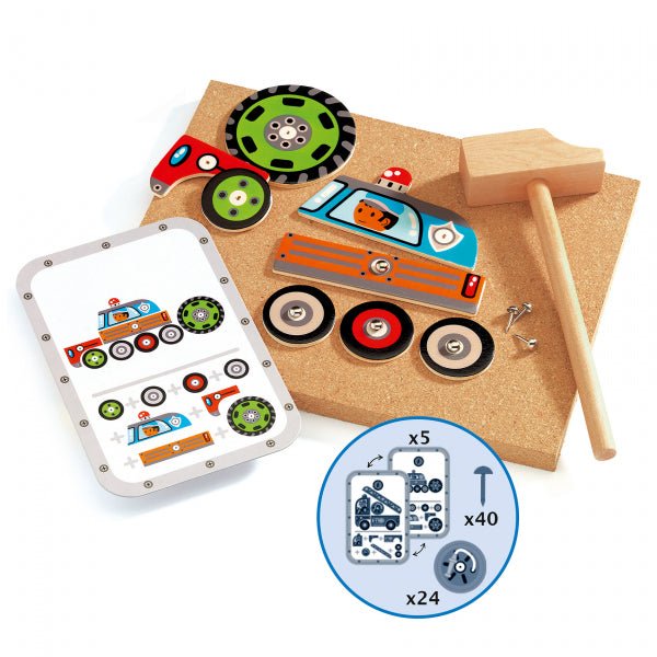 DJECO – konstruktorius - Autodirbtuvės - LE KUKU